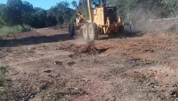 Prefeitura de São Salvador do Tocantins intensifica manutenção das estradas da Zona Rural